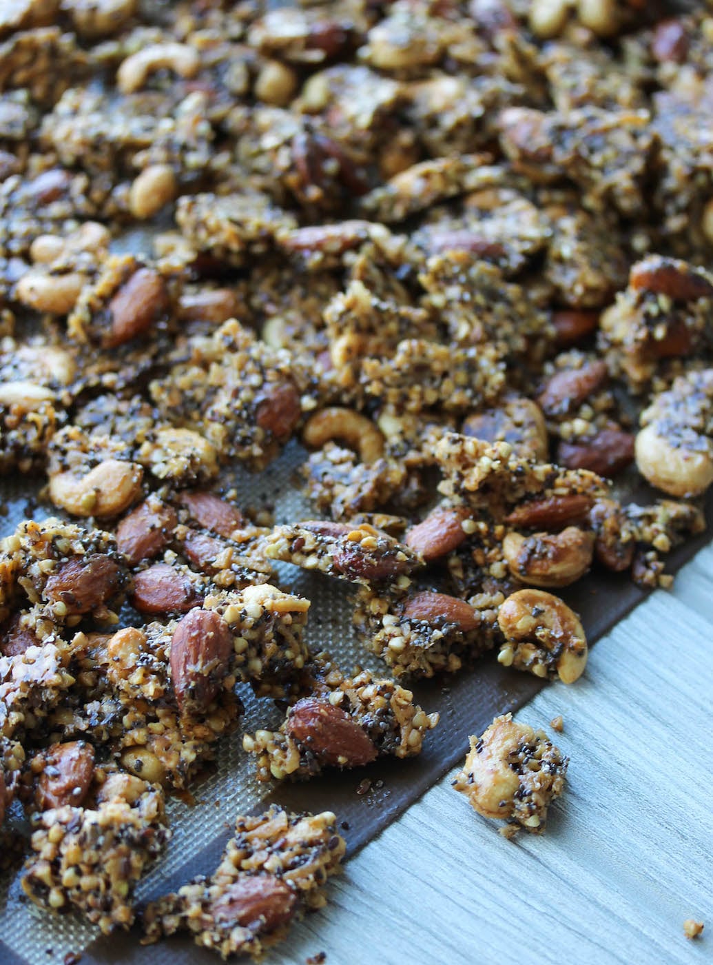 Big Cluster Buckwheat Almond Butter Granola