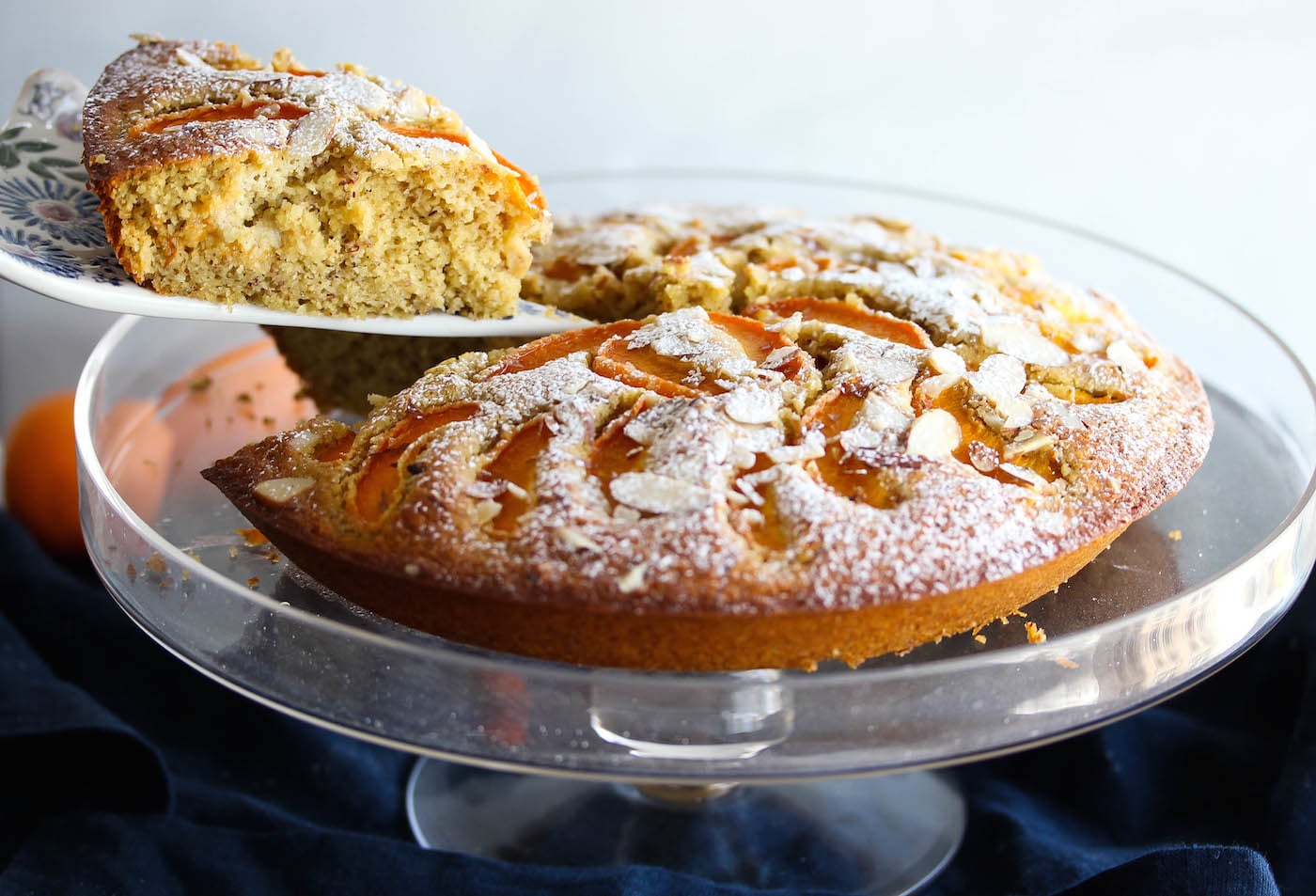 Apricot Almond Breakfast Cake