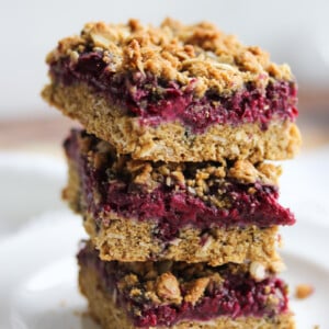 Whole Wheat Raspberry Oat Bars