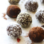 Raw Superfood Brownie Bites (vegan, gluten free) | dishingouthealth.com