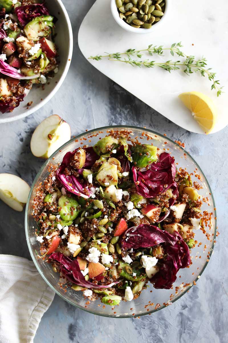 Autumn Quinoa Bowls with Orange-Thyme Vinaigrette
