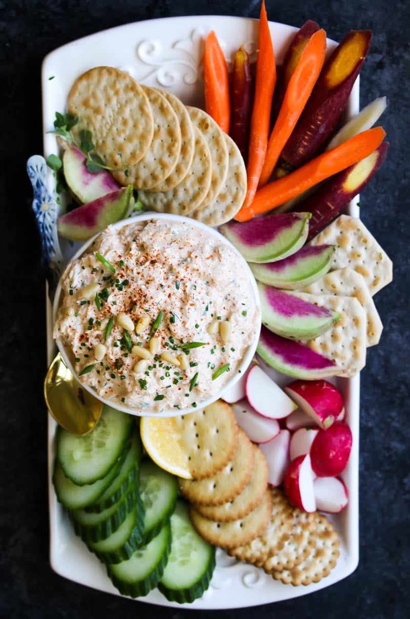 Paprika-Scallion Crab Dip