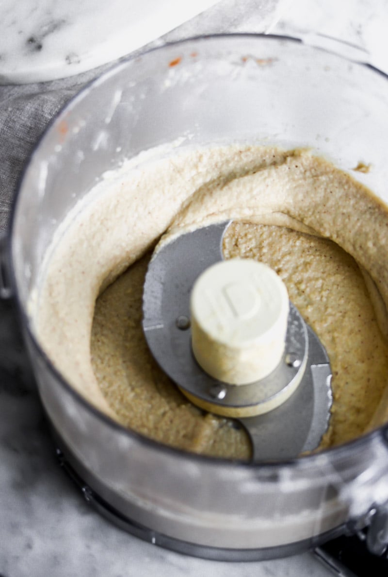 Carrot-Cardamom Bread with Cinnamon Cashew Cream