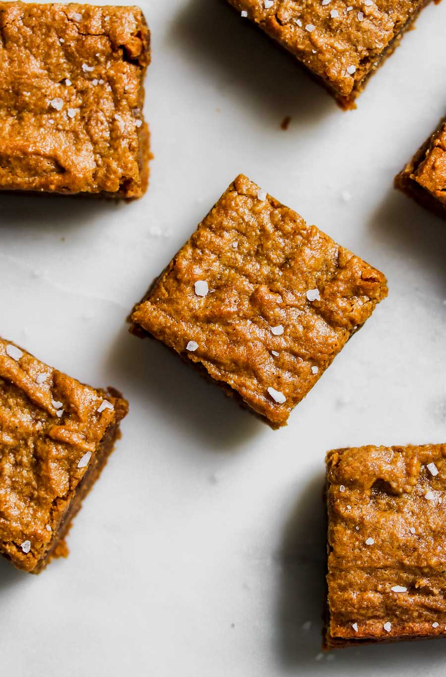 Brown Butter Pumpkin Tahini Bars