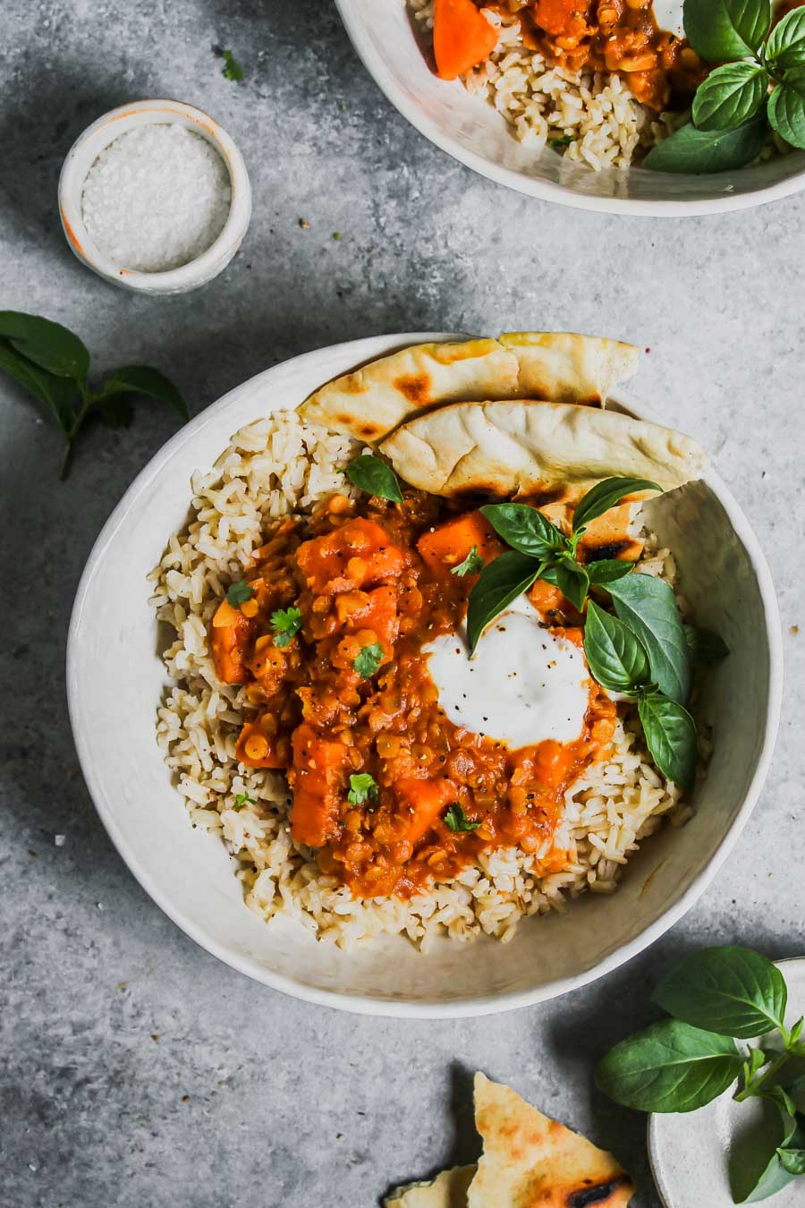 Slow Cooker Sweet Potato and Lentil Tikka Masala (Vegan)