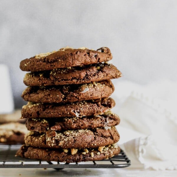 Flourless Almond Butter S'mores Cookies