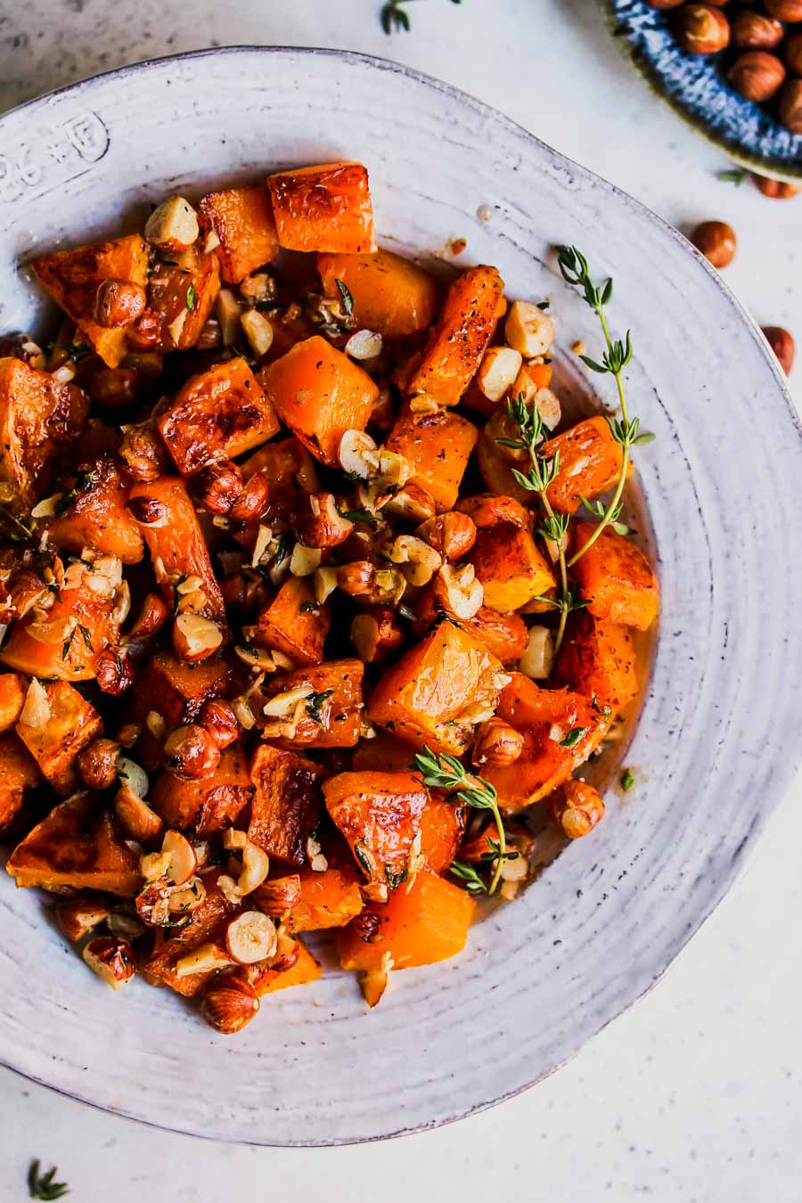 5 Ingredient Butternut Squash with Brown Butter Hazelnuts