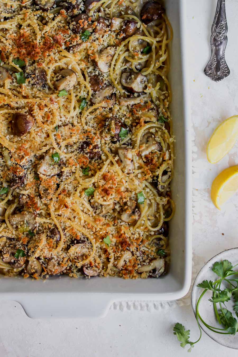 Mushroom and Leek Tetrazzini