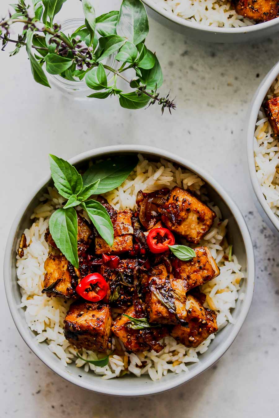 30 Minute Black Pepper Tofu