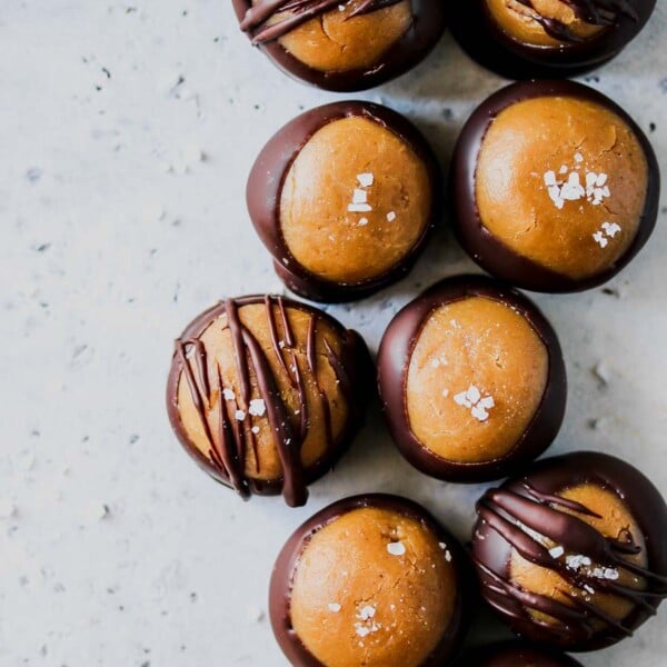 Vegan Cashew Butter Buckeyes