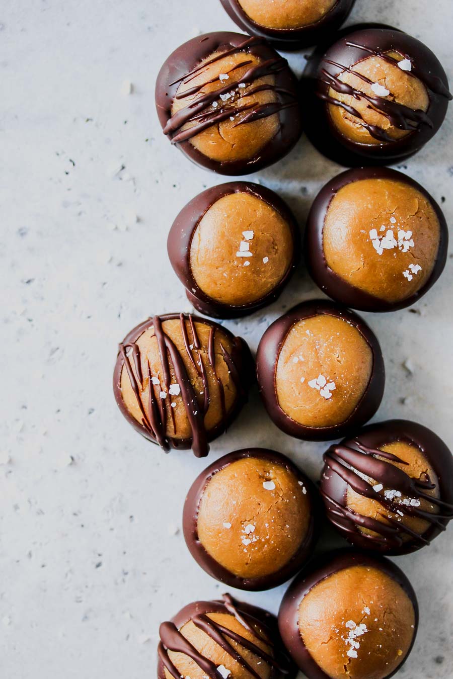 Vegan Cashew Butter Buckeyes