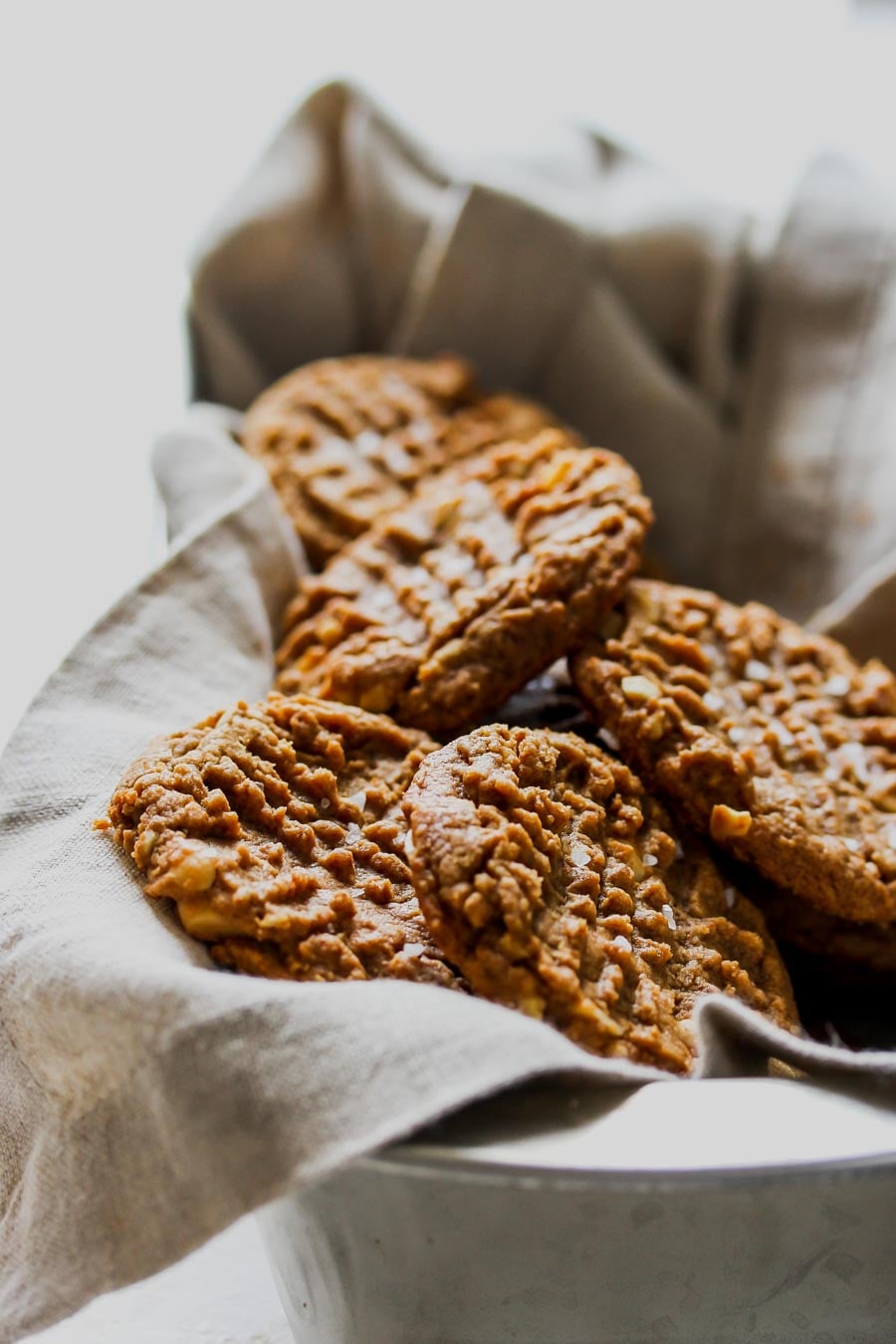Flourless 5-Ingredient Peanut Butter Cookies