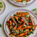 5 Ingredient Sweet Potatoes with Cilantro Gremolata