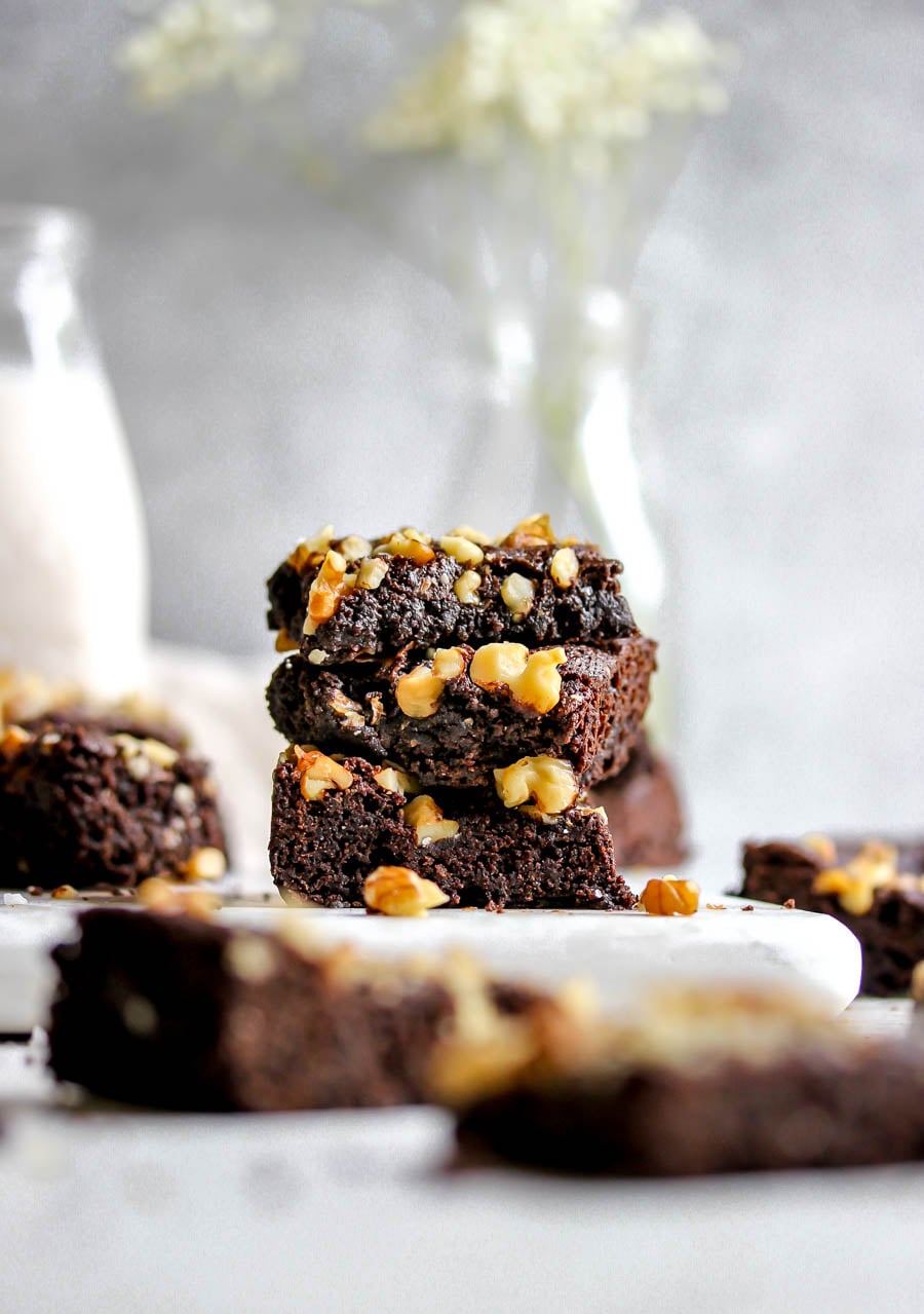 Fudgy Vegan Brownies