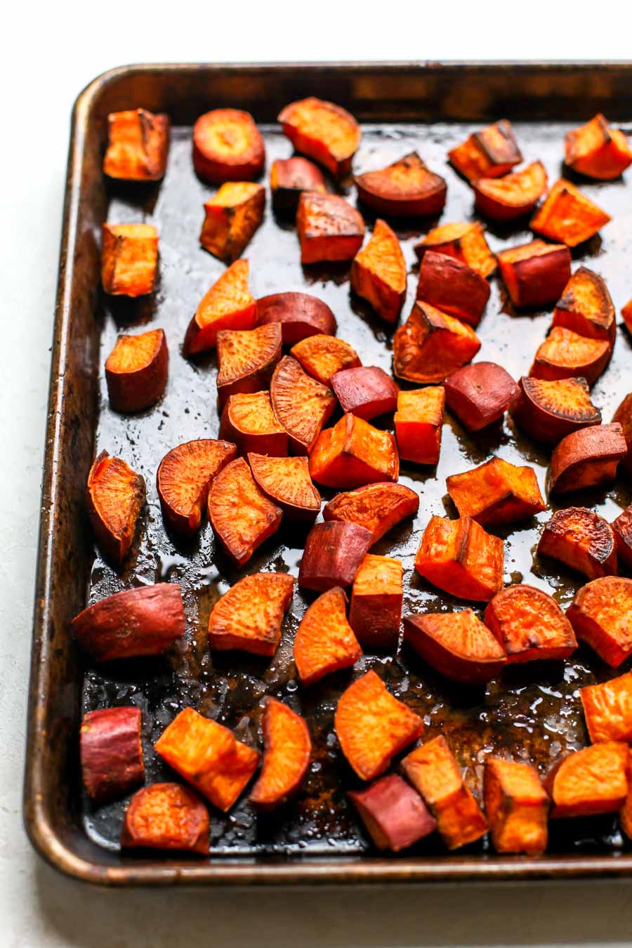 Sesame Sweet Potato and Radicchio Salad