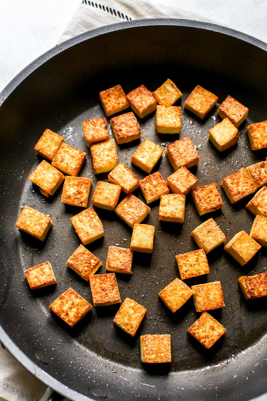 Crispy Sauteed Tofu