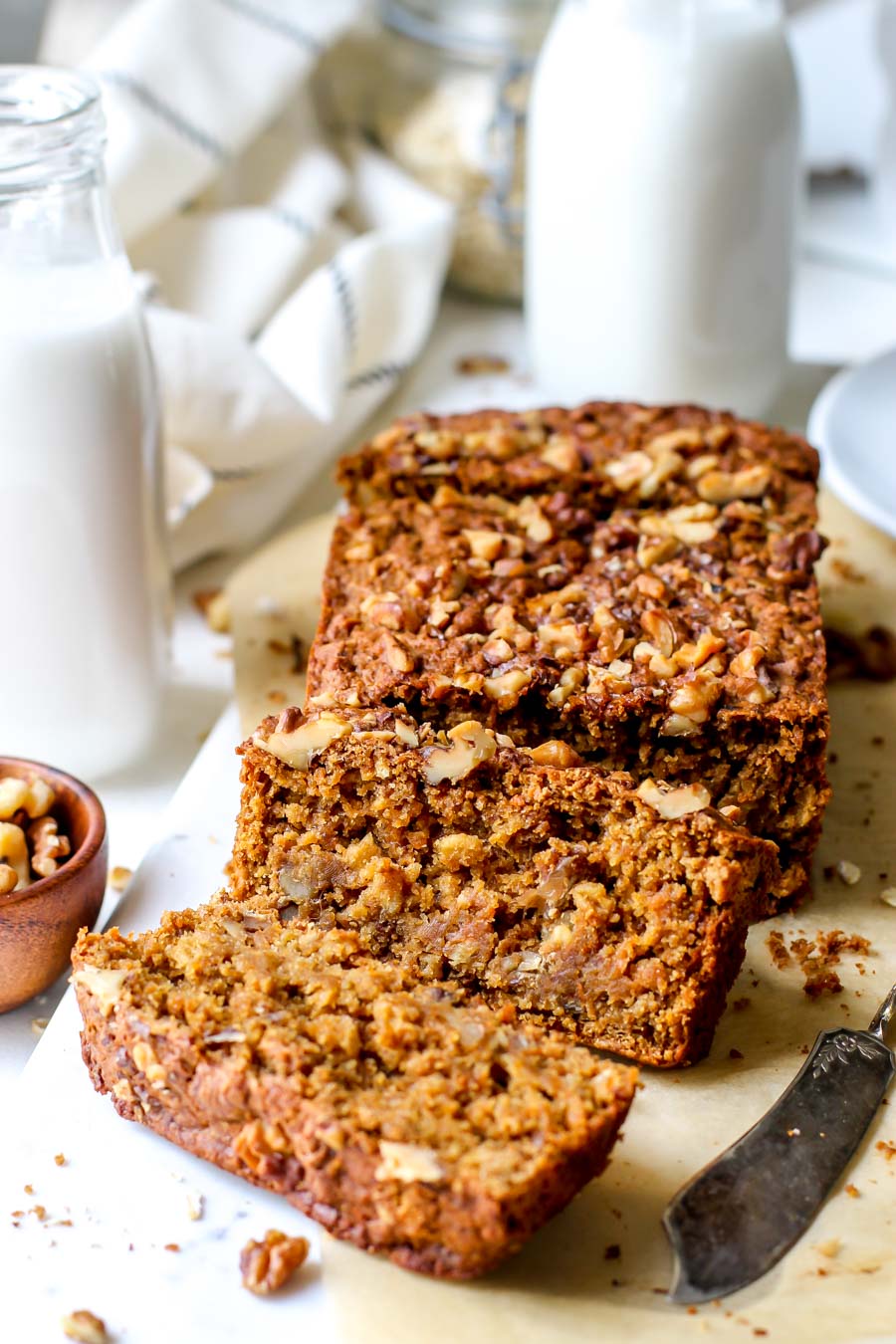 Vegan Carrot Cake Loaf
