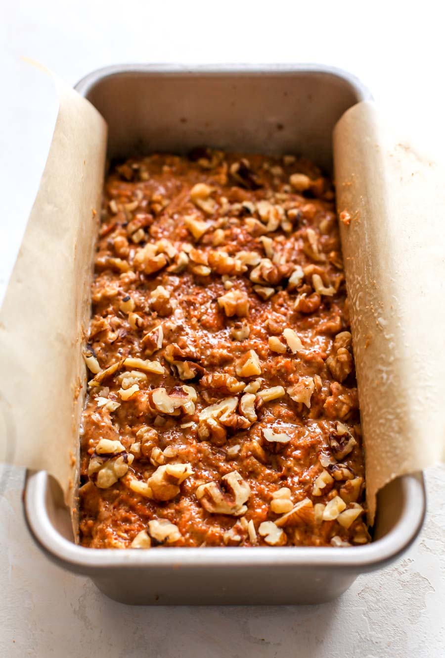 Vegan Carrot Cake Loaf