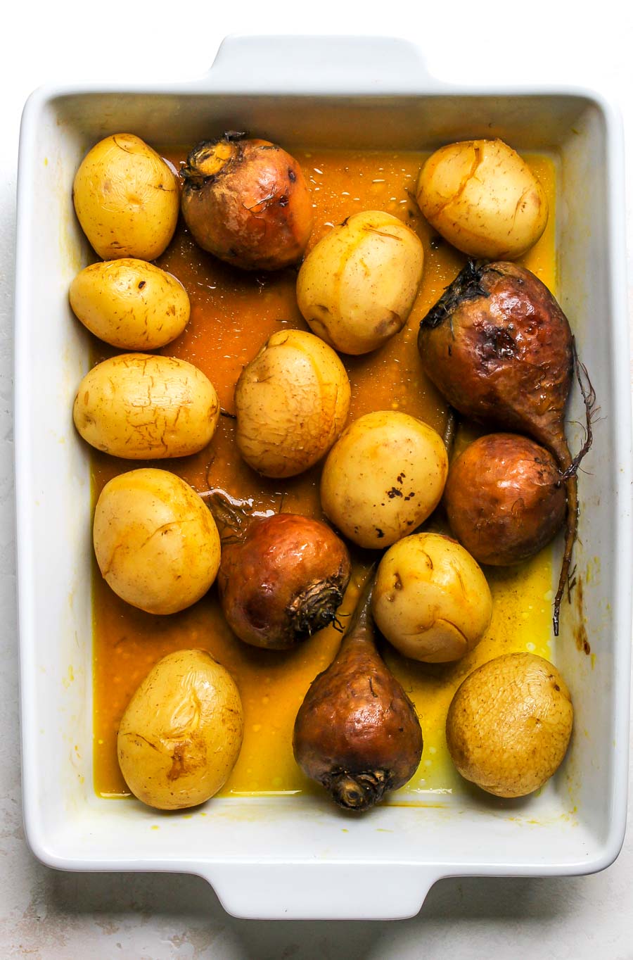 Roasted Beet and Potato Salad