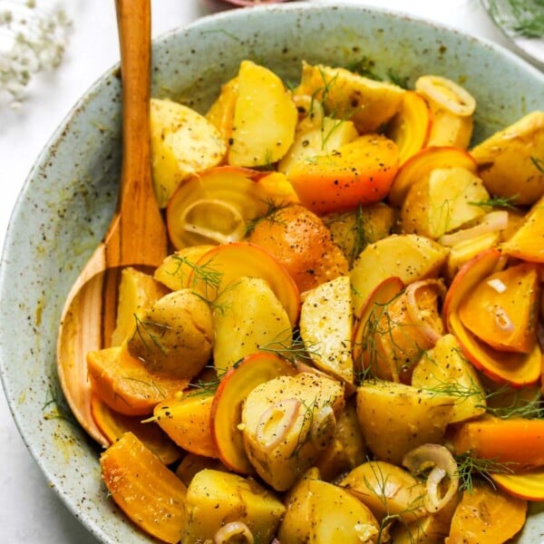 Roasted Beet and Potato Salad