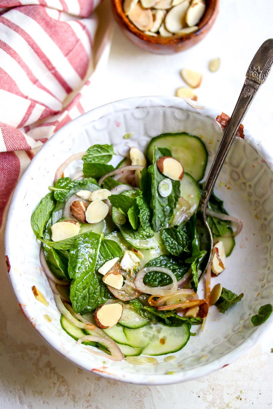 Cucumber-mint salad