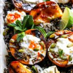 Grilled Peach and Burrata Salad