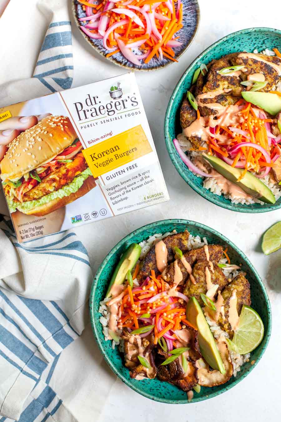 Dr. Praeger's Korean Veggie Burgers