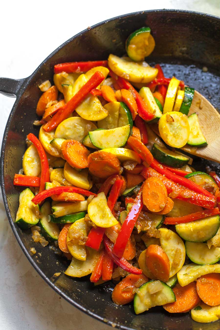 Sautéed Summer Vegetables