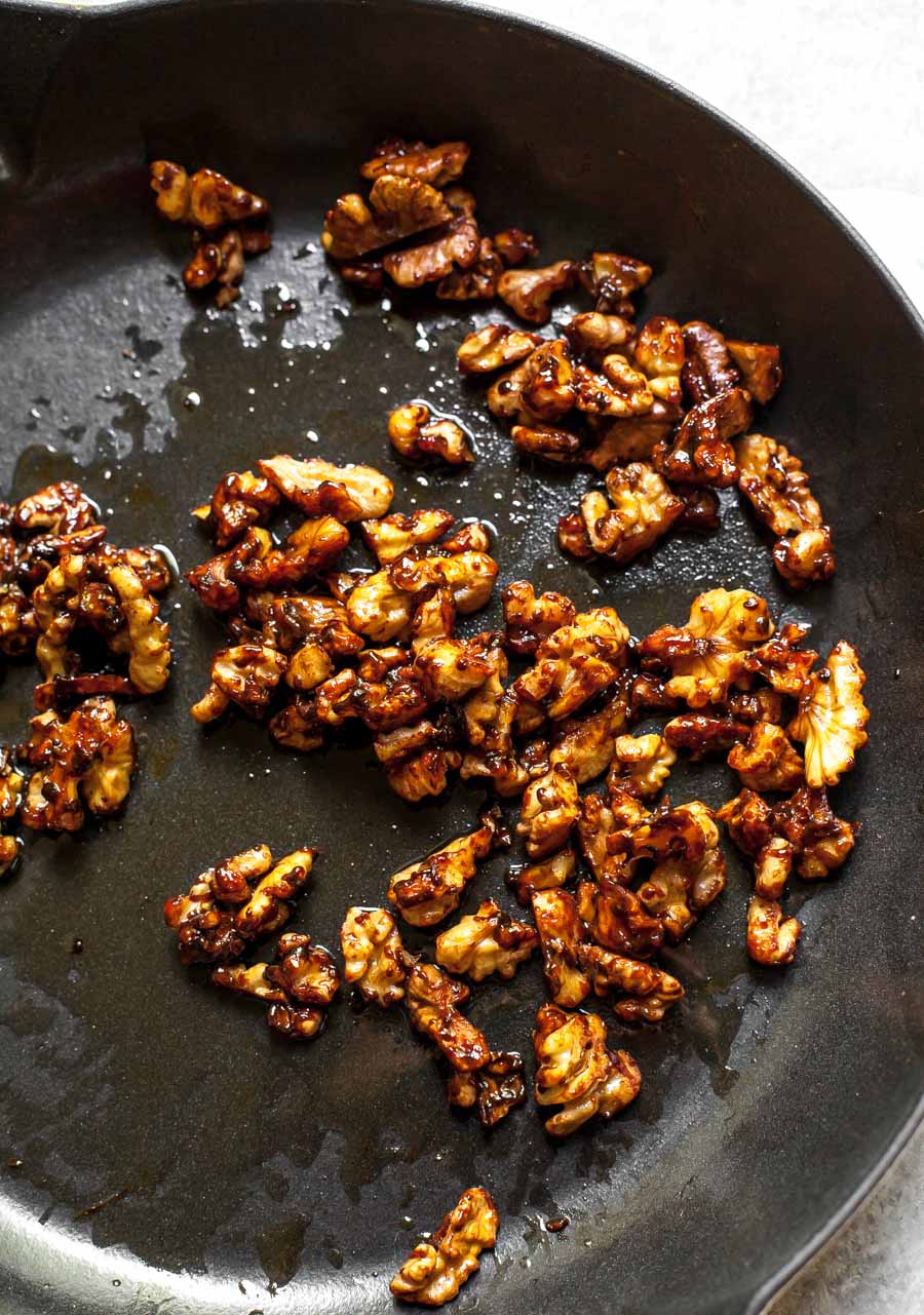 Stovetop Candied Walnuts