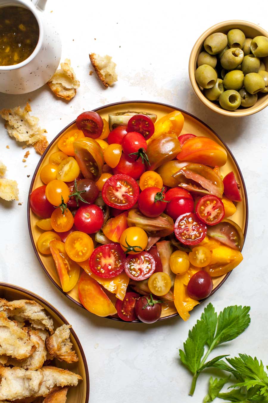 Heirloom and cherry tomatoes