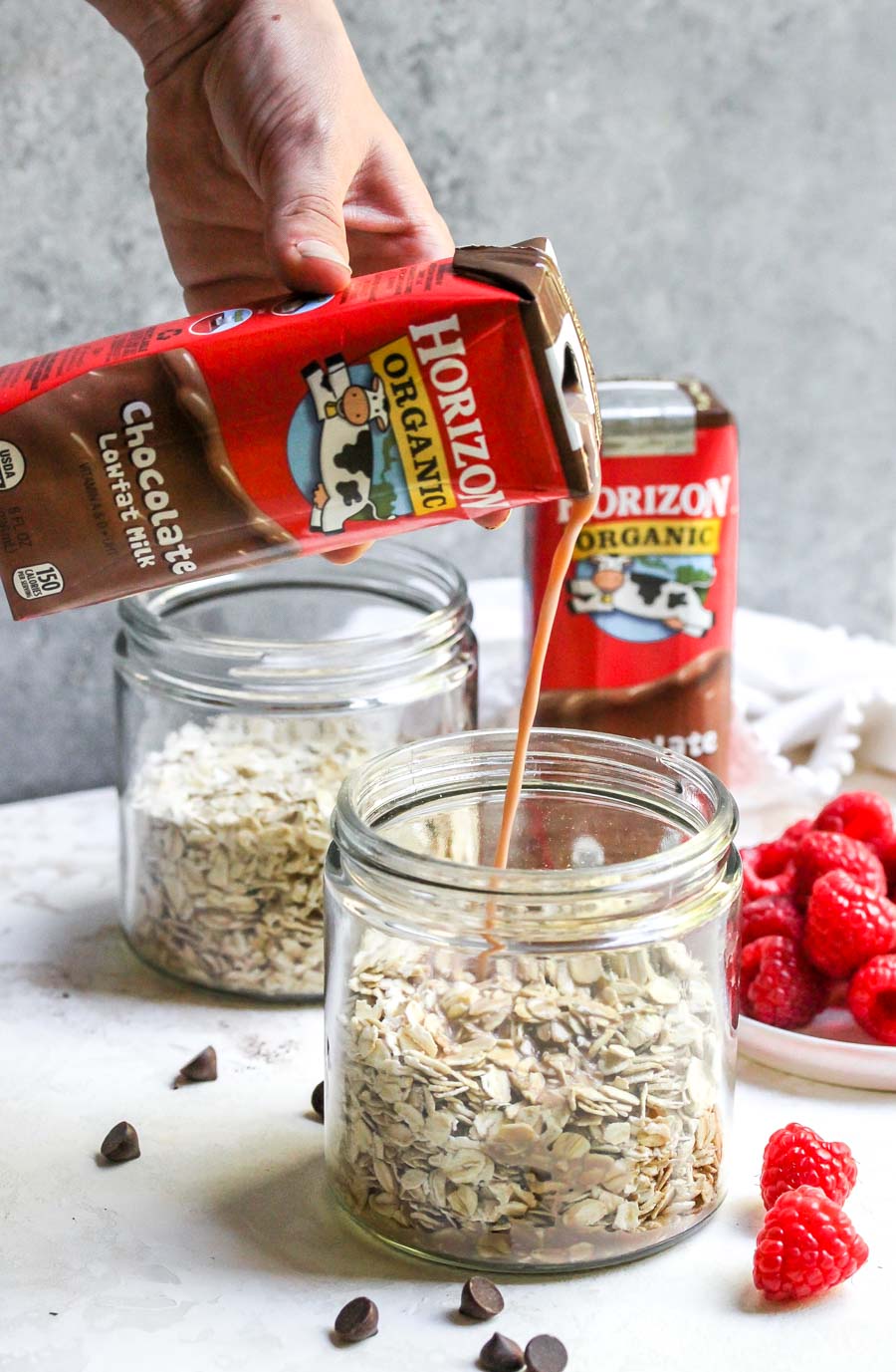 Horizon Organic lowfat chocolate milk