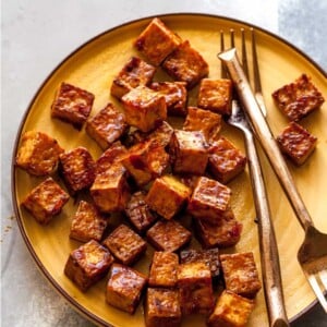 How to Make Crispy Tofu with Asian Glaze