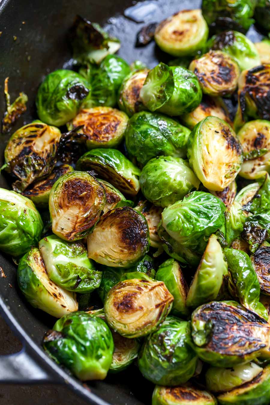 Sautéed Brussels Sprouts on the Stove