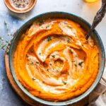 Sweet Potato Mash with Miso Butter and Thyme