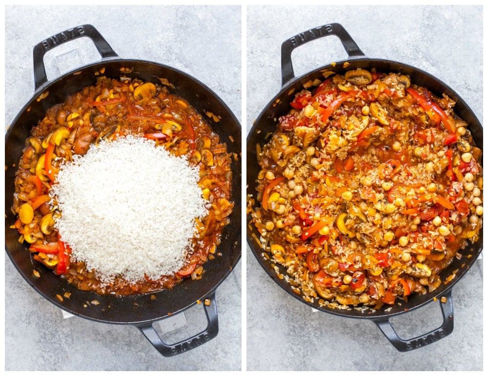 Step-by-Step process on how to make Paella