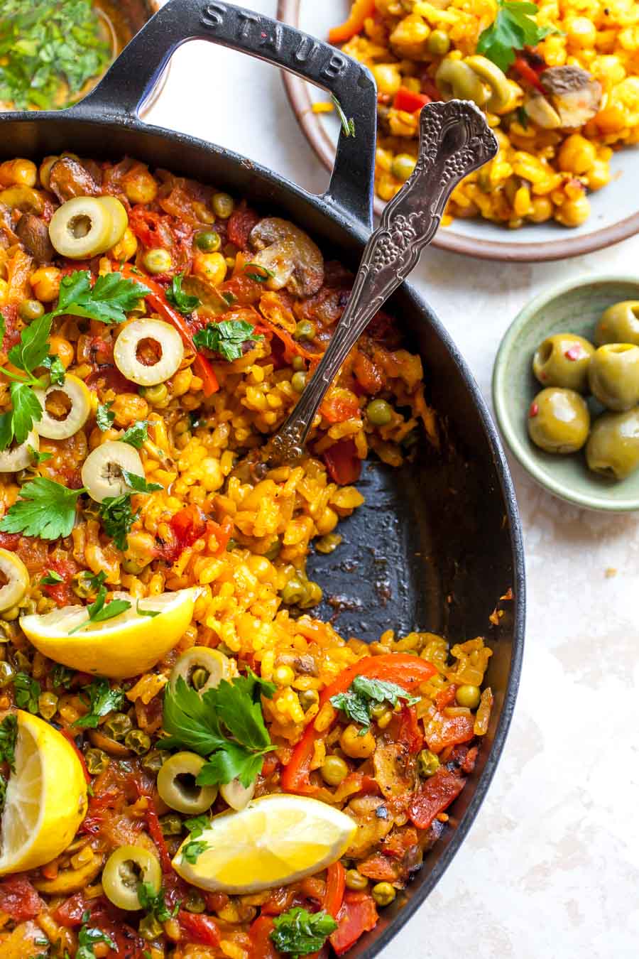 Easy Veggie Paella Recipe