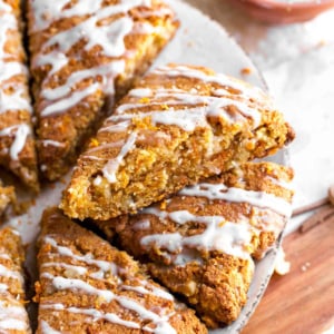 Almond Flour Carrot Cake Scones.