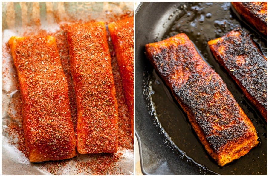 Homemade blackening seasoning for fish