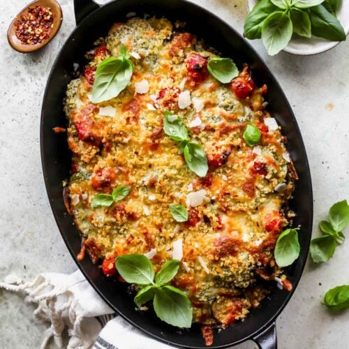 Eggplant Zucchini Lasagna (Low Carb)