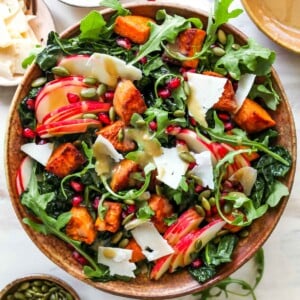 Autumn Salad with Maple Vinaigrette