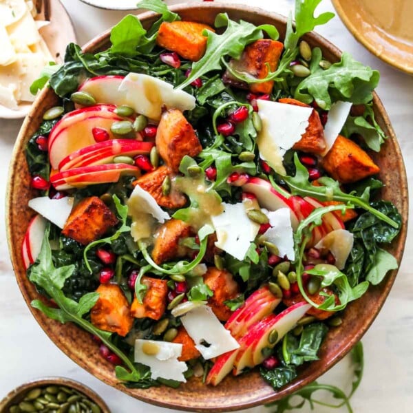 Autumn Salad with Maple Vinaigrette