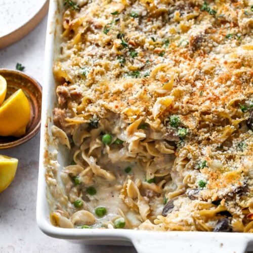 Healthy Homemade Tuna Noodle Casserole Recipe
