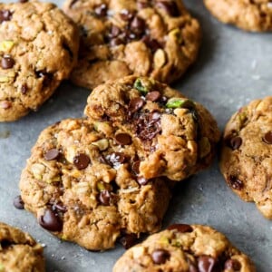 Healthy Trail Mix Energy Cookies