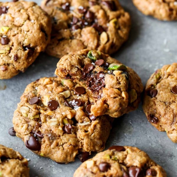 Healthy Trail Mix Energy Cookies