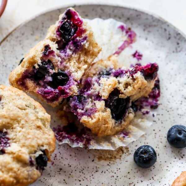 The Best Vegan Blueberry Muffins