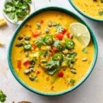 Coconut Curry Corn Chowder (Vegan)