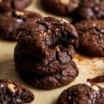 Healthy Chocolate Peanut Butter Cookies