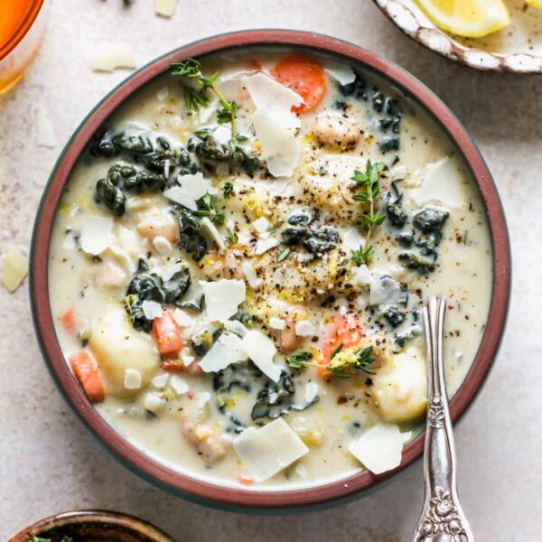 Tuscan Creamy Gnocchi Soup