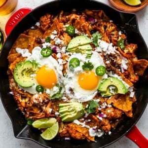 Cauliflower Chilaquiles