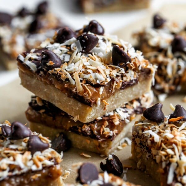 Vegan No-Bake Peanut Butter Magic Bars